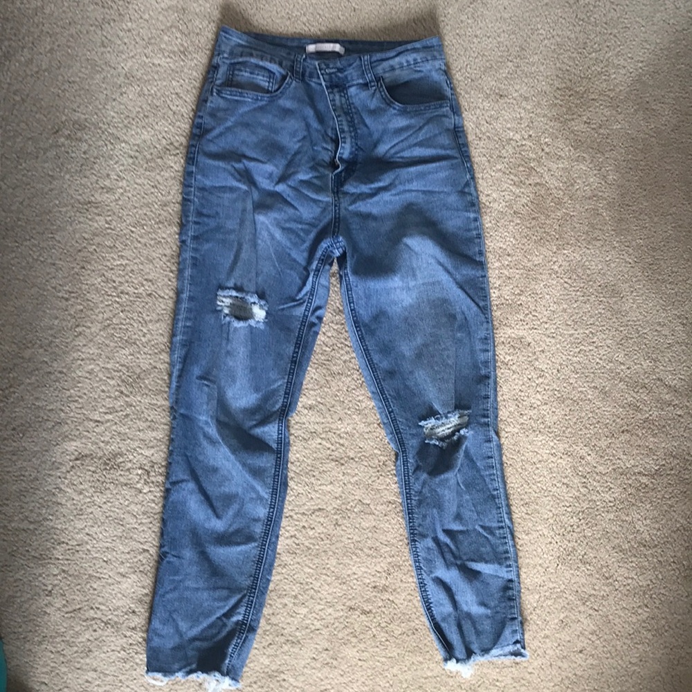 Forever 21 crop jeans